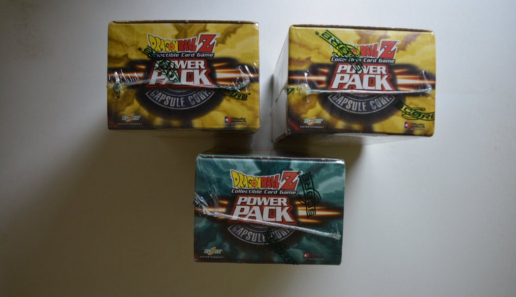 Score Entertainment - 3 Sealed box - DragonBall Z 3x Capsule Power Pack Boxes Art Factory Sealed - Capsule Power Pack #1.2