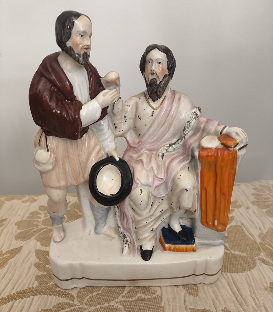 Staffordshire - 雕像 - Il Ritorno del Figliol Prodigo - 陶瓷 #1.1