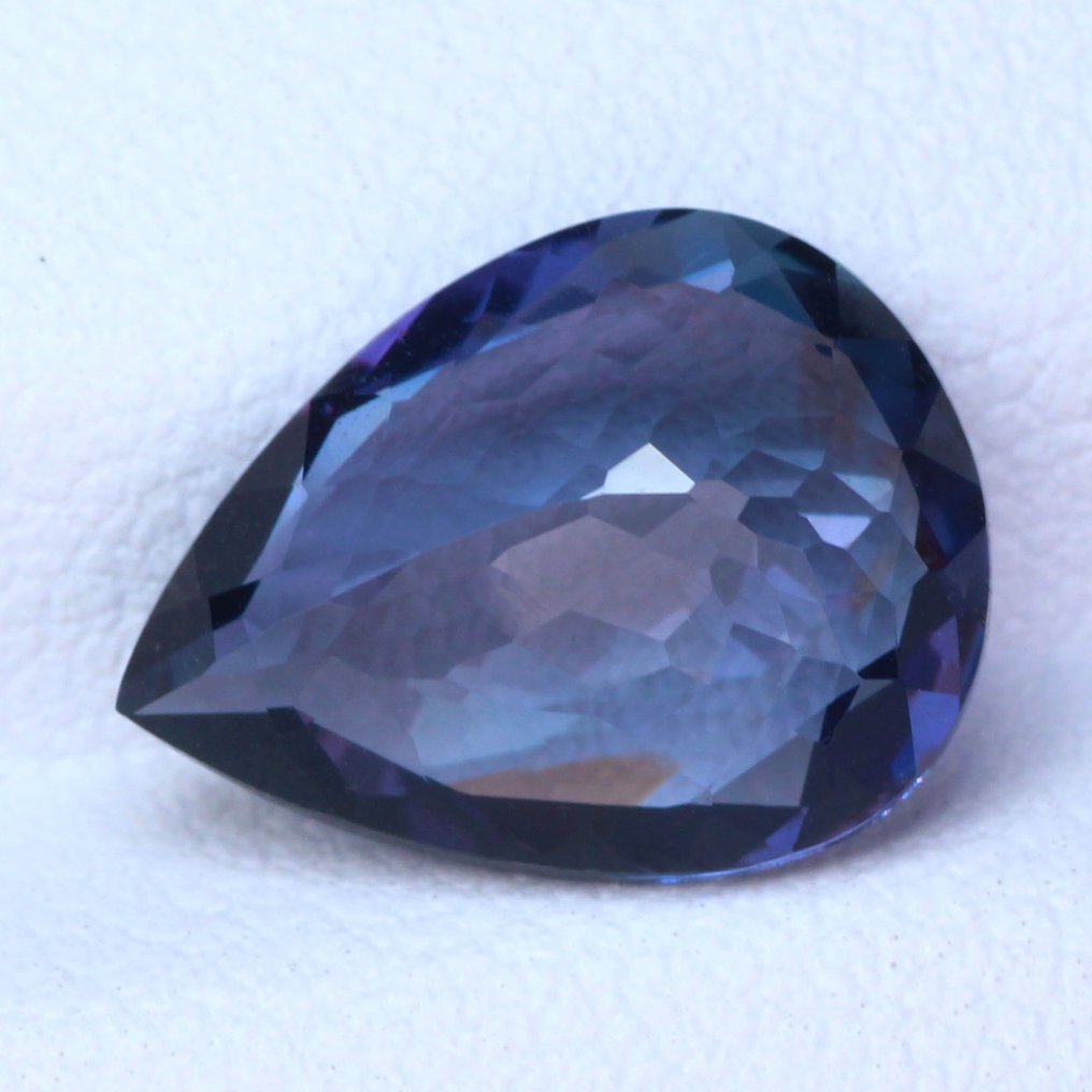 fioletowy Tanzanit - 4.08 ct #1.2