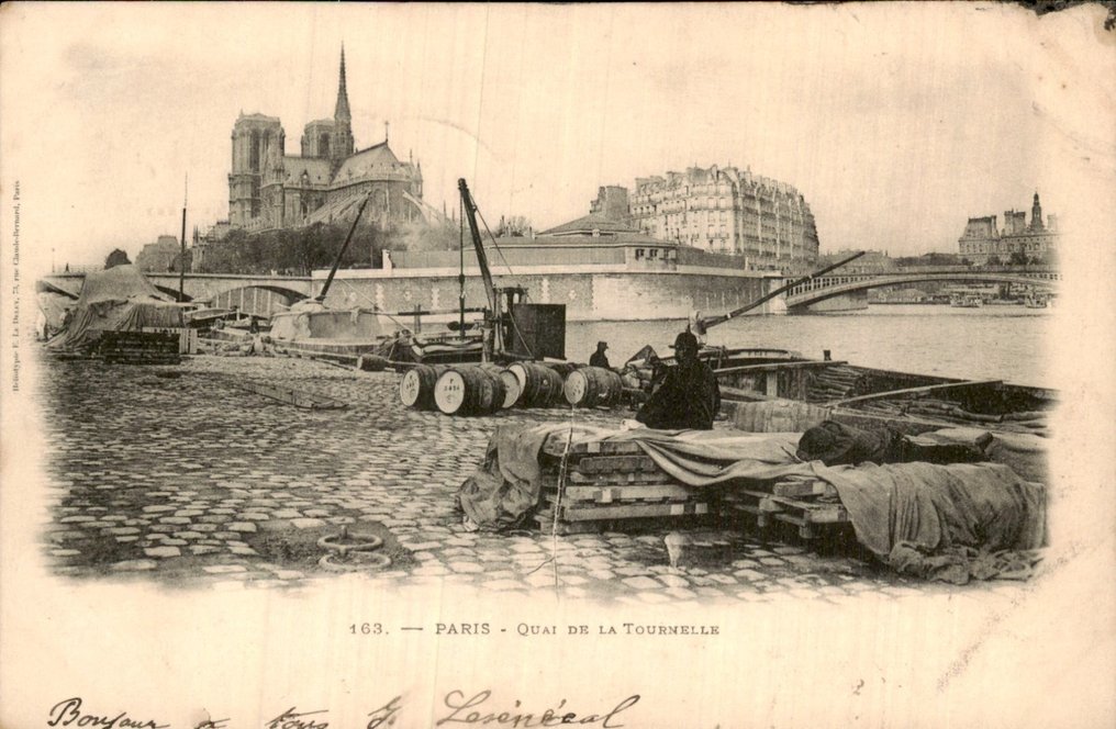 法國 - 巴黎 巴黎 - 明信片 (116) - 1900-1965 #2.2