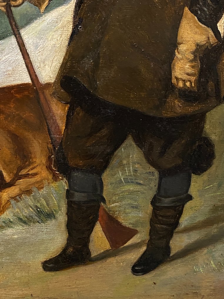 Spanish chool (XX), After Diego Velázquez - The little hunter #4.3