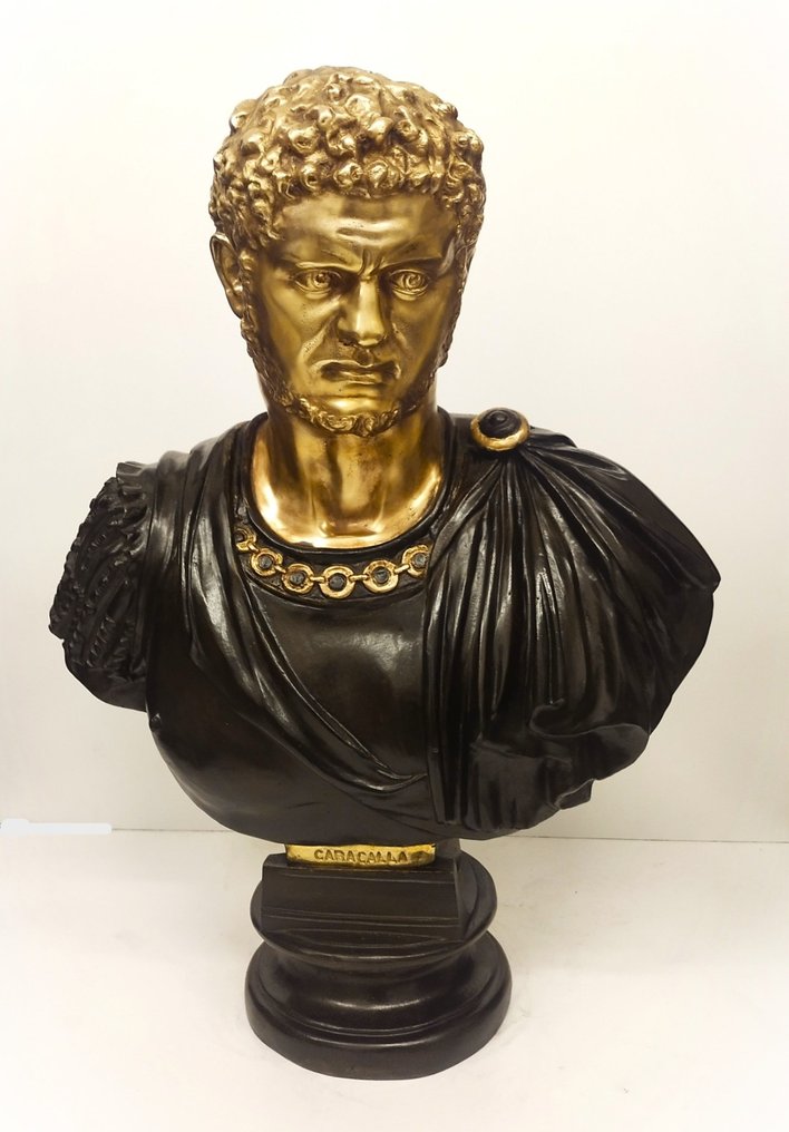 Γλυπτό, Busto di  Imperatore - 76 cm - Μπρούντζος #1.2