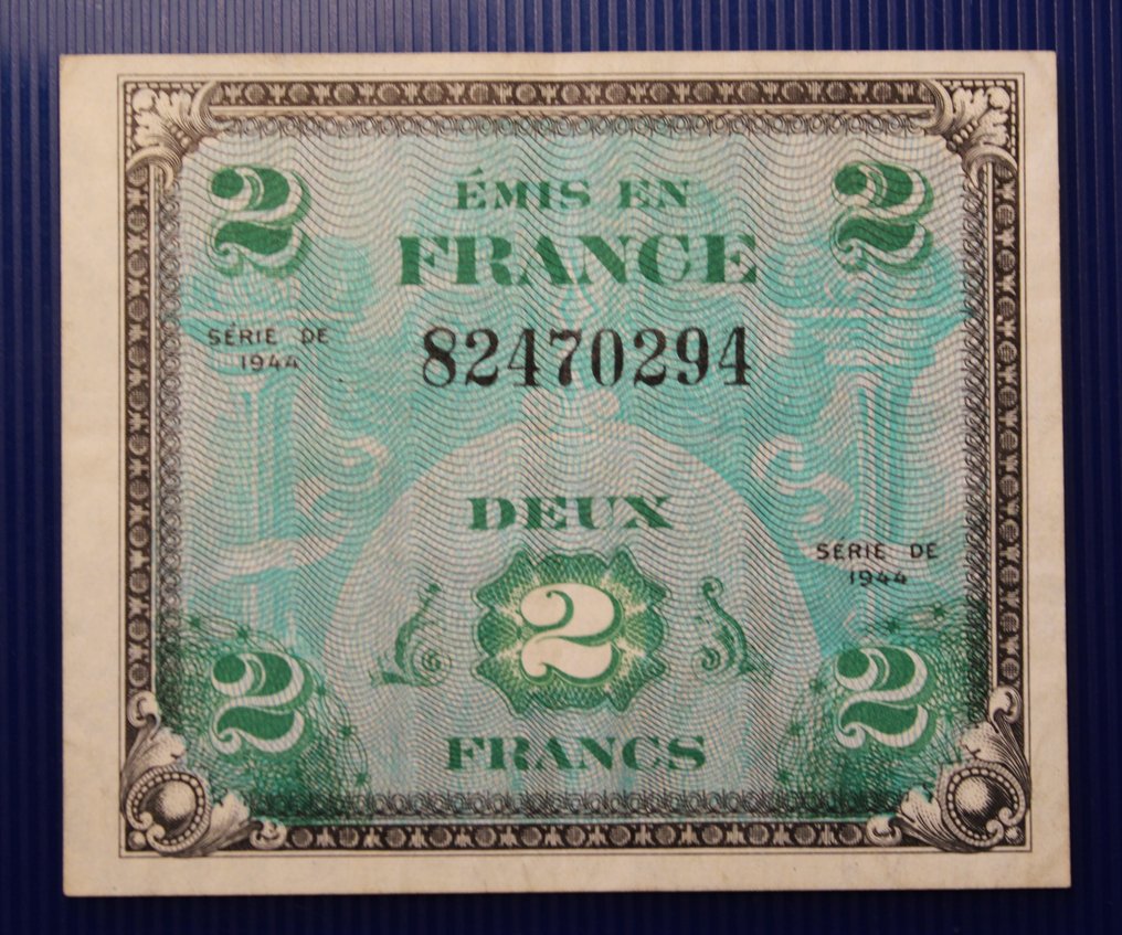 France 6 banknotes 1944 including replacement (No Reserve Price