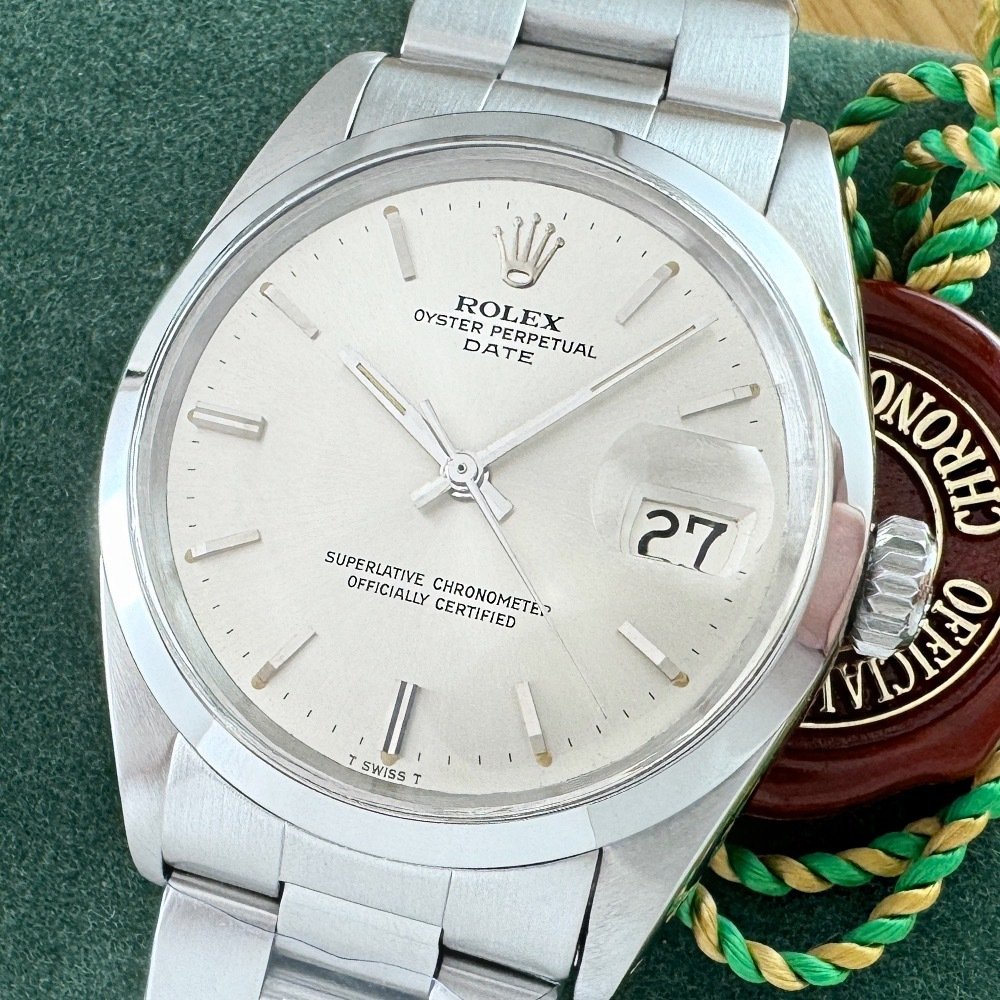 Rolex - Oyster Perpetual Date 34 - 1500 - Herre - 1970-1979 #1.1