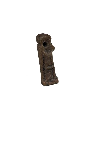 Oldtidens Egypten Fajance Anubis Amulet. Spansk eksportlicens - 2.8 cm #1.1