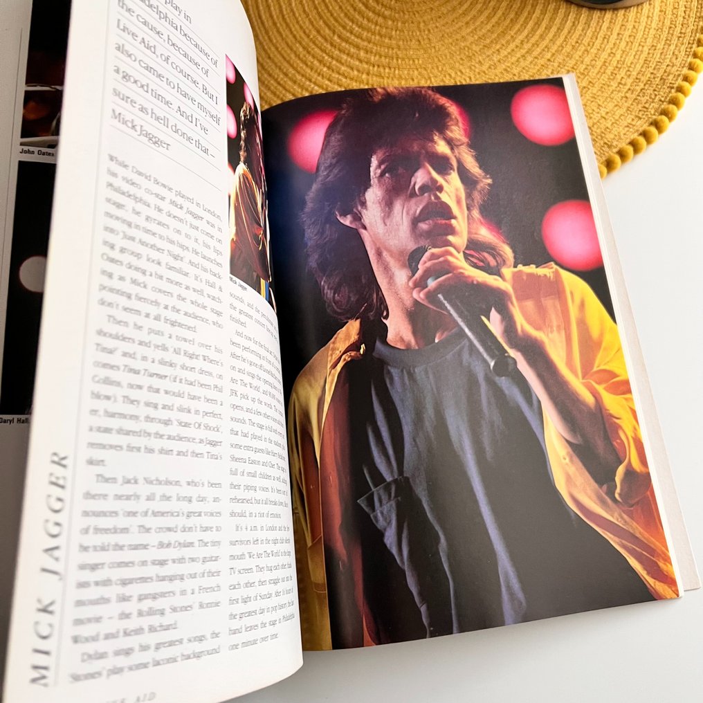 LIVE AID 1985 UK Concert Chronicle Tour Book - 1985 #4.3