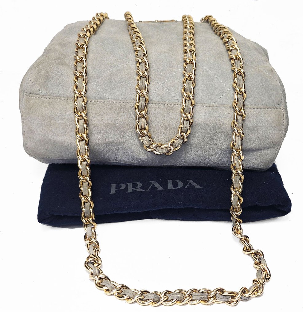 Prada - Trapuntata con Catena Dorata - Shoulder bag #1.2
