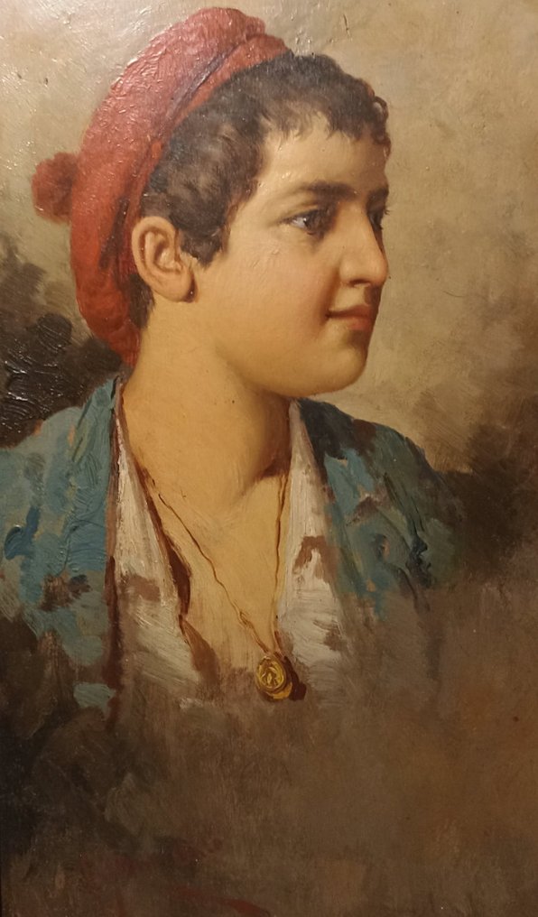 Giuseppe Giardiello (1887-1920) - Ragazzo di Capri #1.0