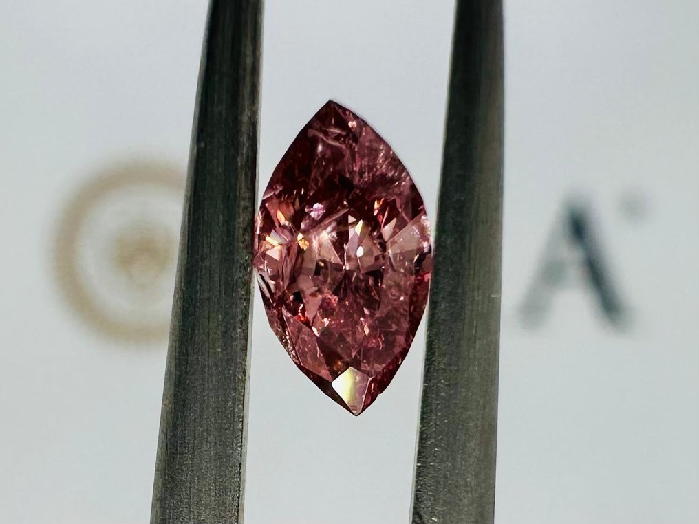1 pcs Diamant  - 0.30 ct - Markis - I1 #1.1