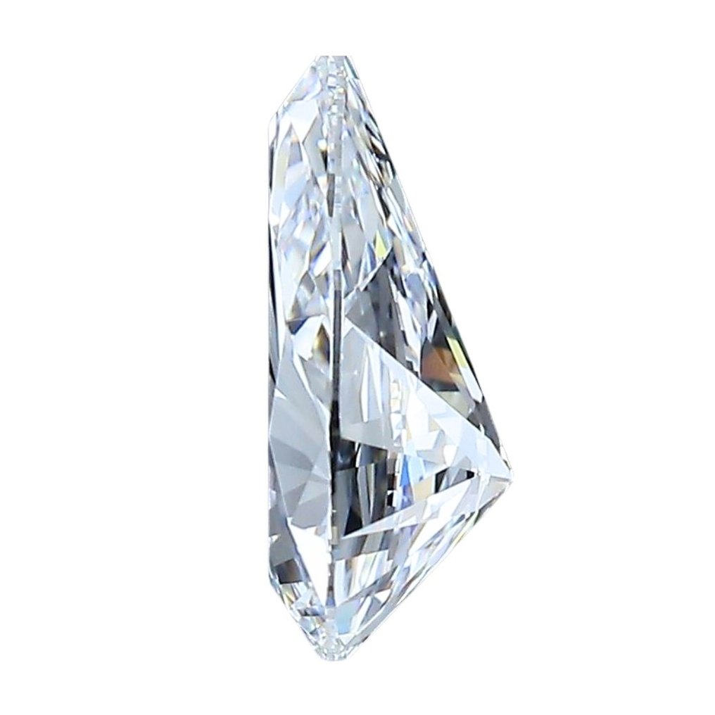 1 pcs Diamant - 1.01 ct - Briljant, Peer - D (kleurloos) - IF (intern zuiver) #1.2
