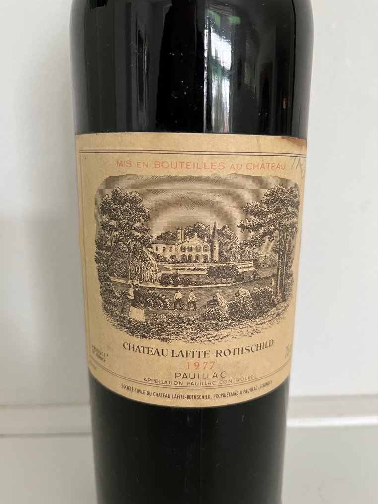 1977 Chateau Lafite Rothschild - Pauillac 1er Grand Cru Classé - 1 Botella (0,75 L) #1.2