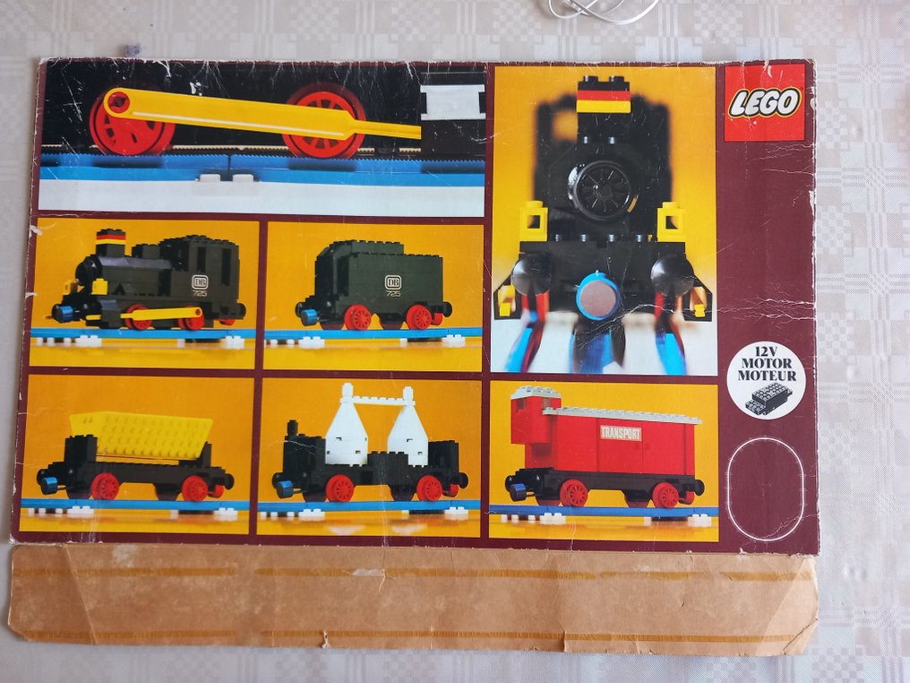 LEGO - 725 - Vintage complete trein electrisch - 1970-1980 - Denmark #2.2