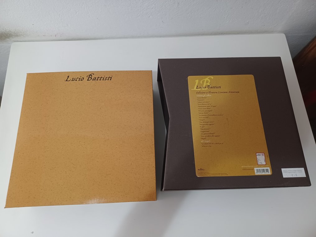 Lucio Battisti - LB - the special box set - LP-bokssæt - 1998 #1.1