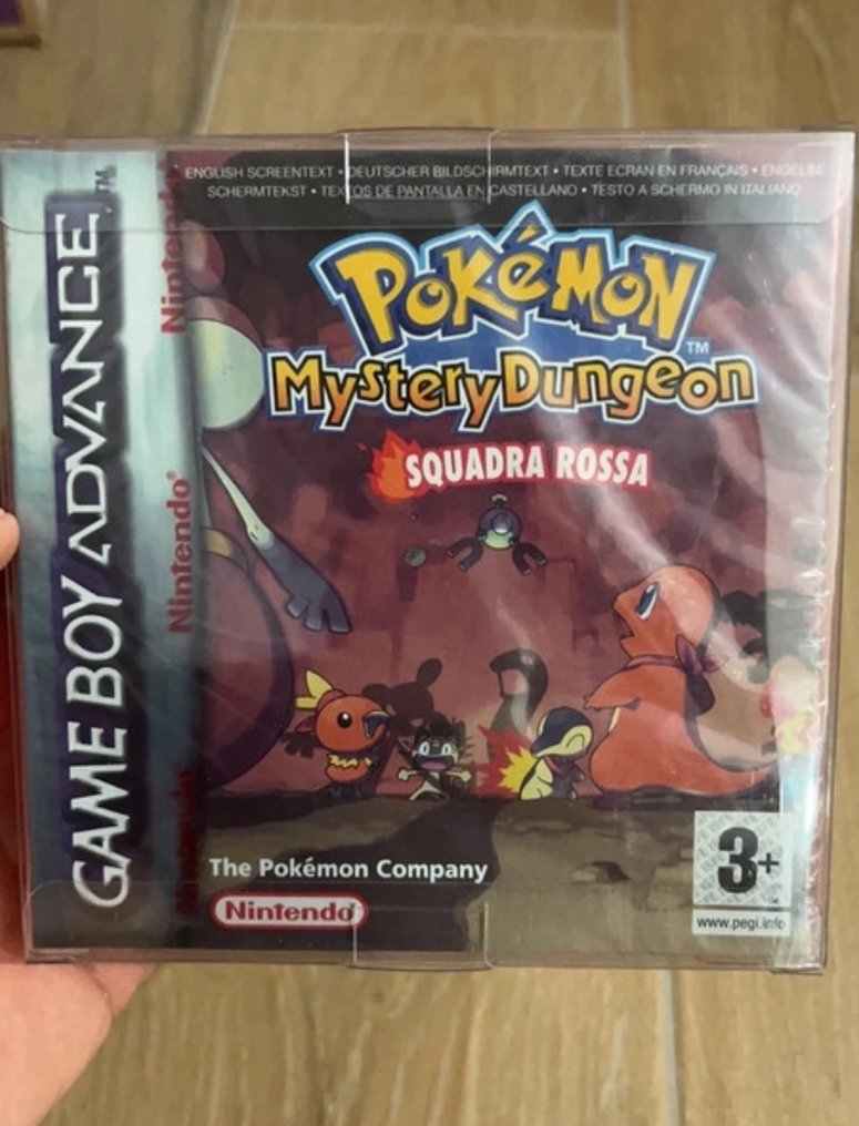 Nintendo - Pokémon mystery dungeon squadra rossa (red team) - Gameboy Advance - Video game - in original sealed box - red strip #1.1