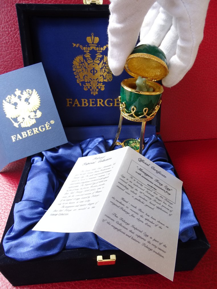 House of Faberge egg - Figure - Fabergé style - Enamel #1.1