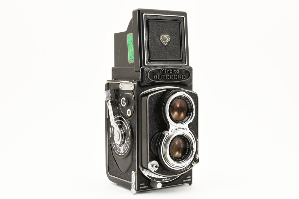 Minolta Autocord RA 6X6 TLR Film Camera Rokkor 75mm f3.5		 		 Primeobjektiv #3.1