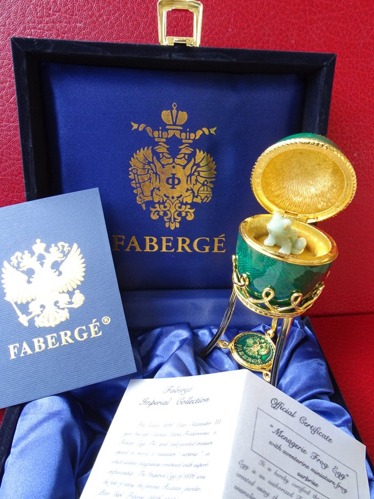 House of Faberge egg - Statuetta - Fabergé style - Smalto #2.1