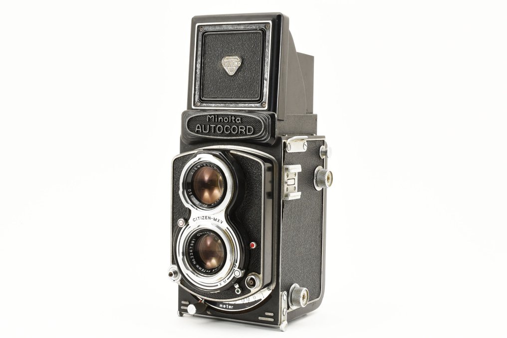 Minolta Autocord RA 6X6 TLR Film Camera Rokkor 75mm f3.5		 		 Primeobjektiv #2.1