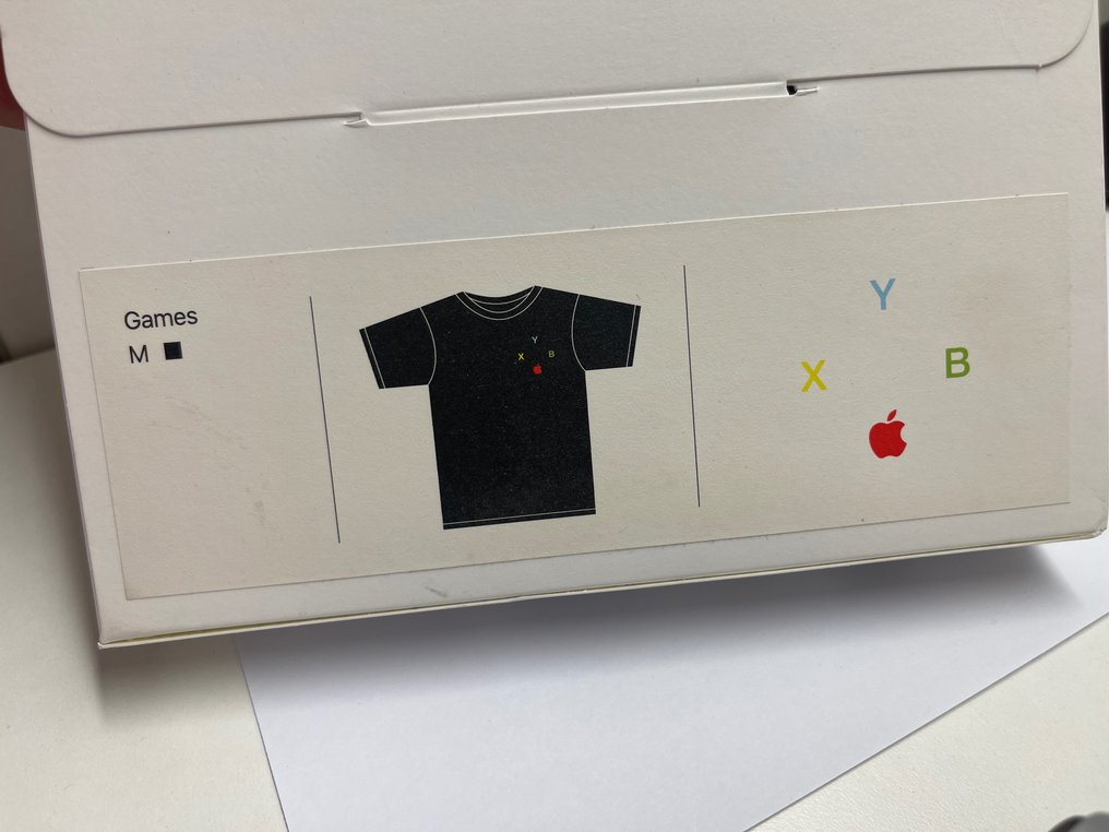 Apple X Y B  logo - headquarters store - T-shirt #1.1