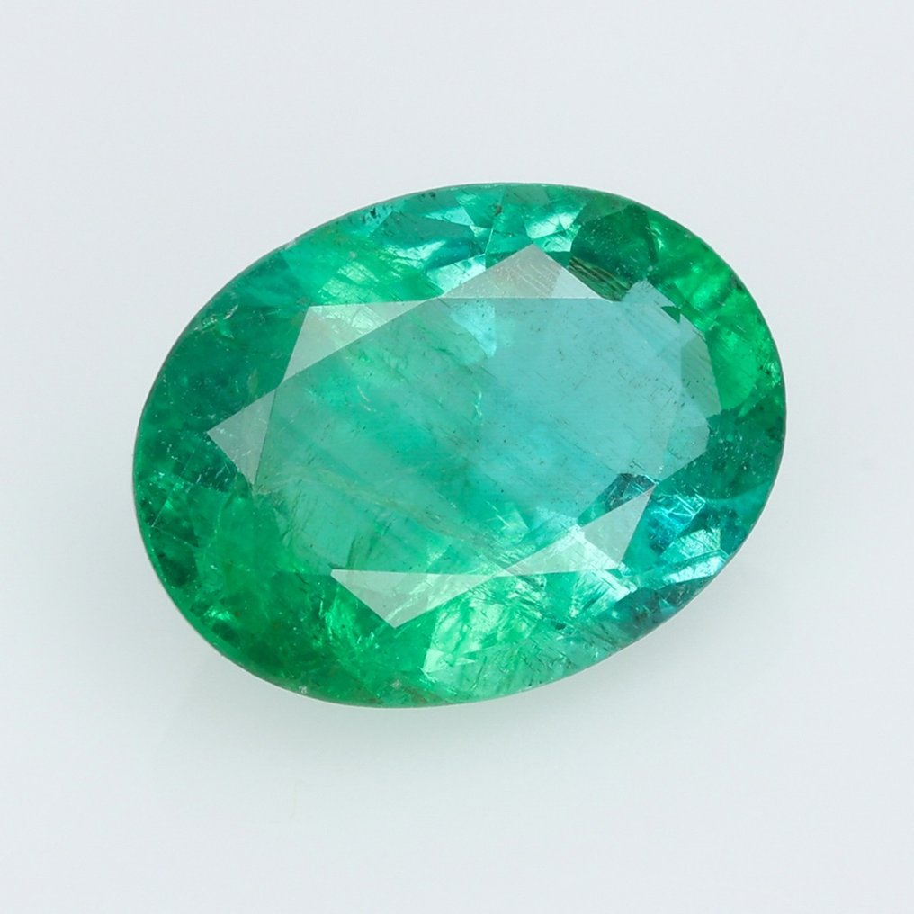 Vihreä Smaragdi  - 1.54 ct - Amerikan gemologinen instituutti (GIA) #1.2