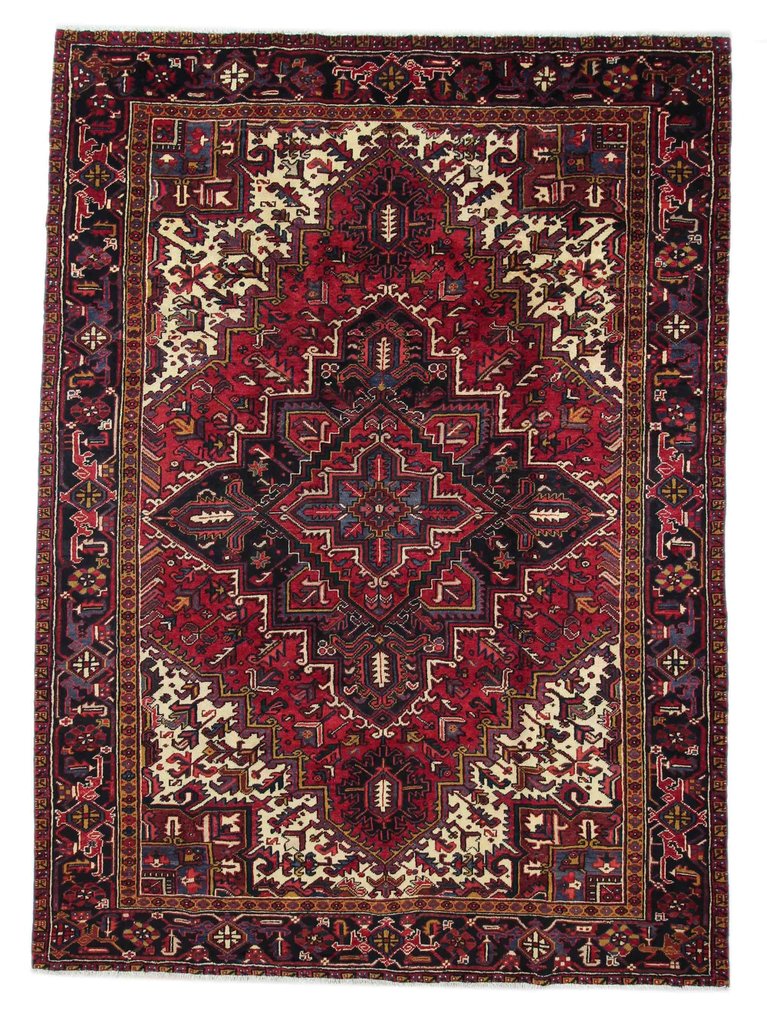 Heriz persisk tæppe - fantastisk - Tæppe - 302 cm - 220 cm #1.1