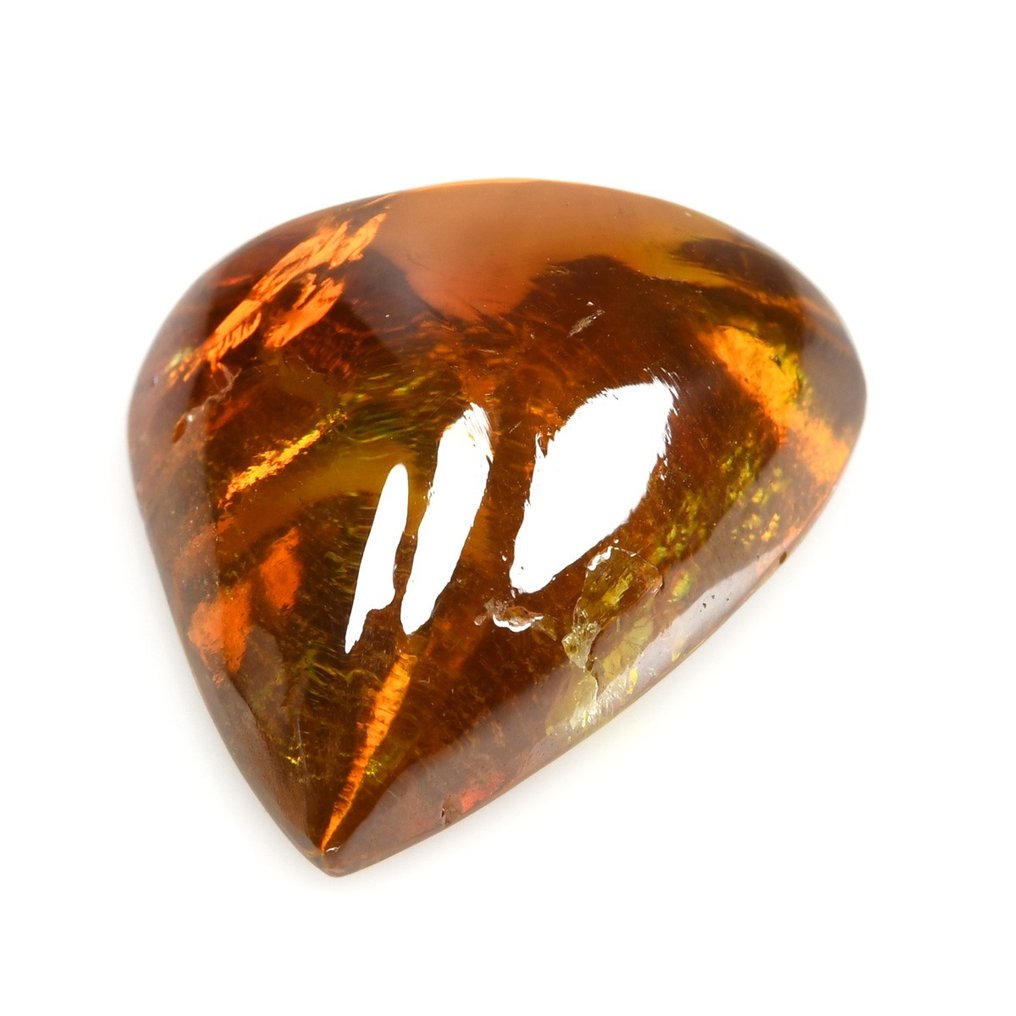 Orange, Yellow Sphalerite  - 34.68 ct - International Gemological Institute (IGI) #2.1