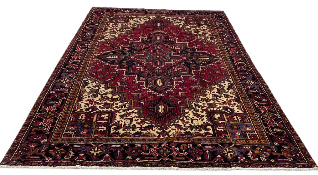 Heriz persisk tæppe - fantastisk - Tæppe - 302 cm - 220 cm #2.1