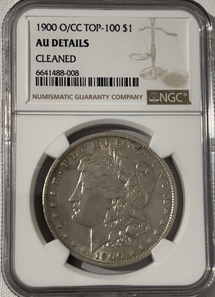 United States. Dollar NGC Certified 1900-O/CC, RARE!  (No Reserve Price) #2.1