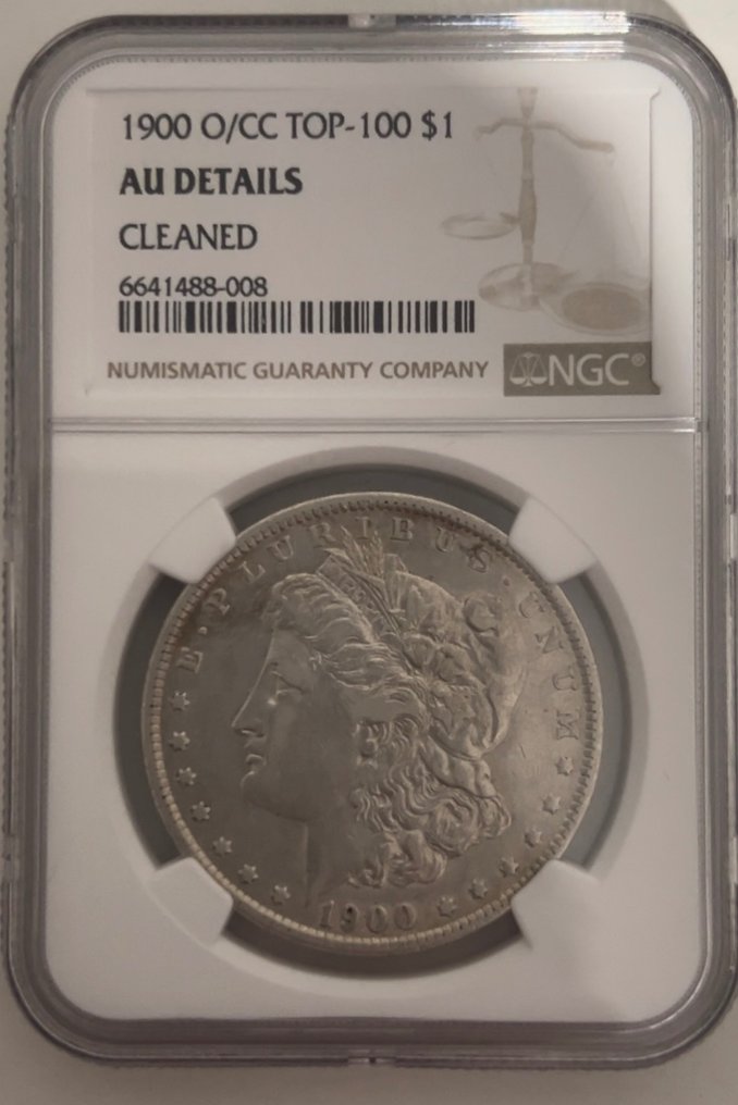 United States. Dollar NGC Certified 1900-O/CC, RARE!  (No Reserve Price) #1.1