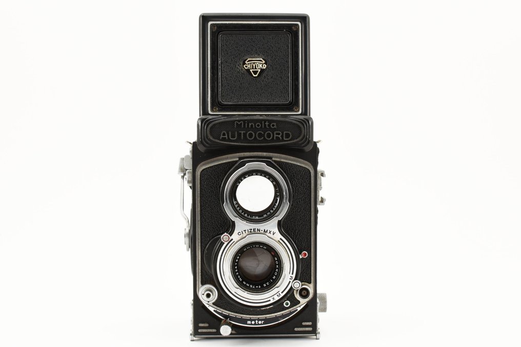Minolta Autocord RA 6X6 TLR Film Camera Rokkor 75mm f3.5		 		 Primeobjektiv #2.2