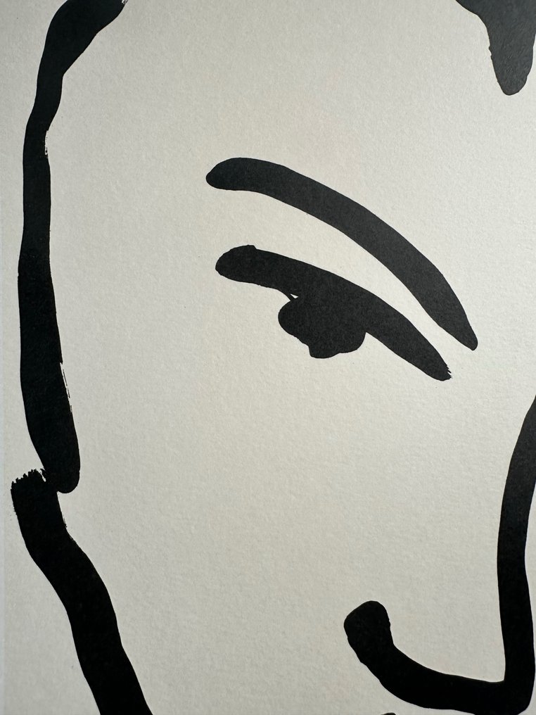 Henri Matisse (1869-1954) - Nadia au visage penché 1948 #1.0