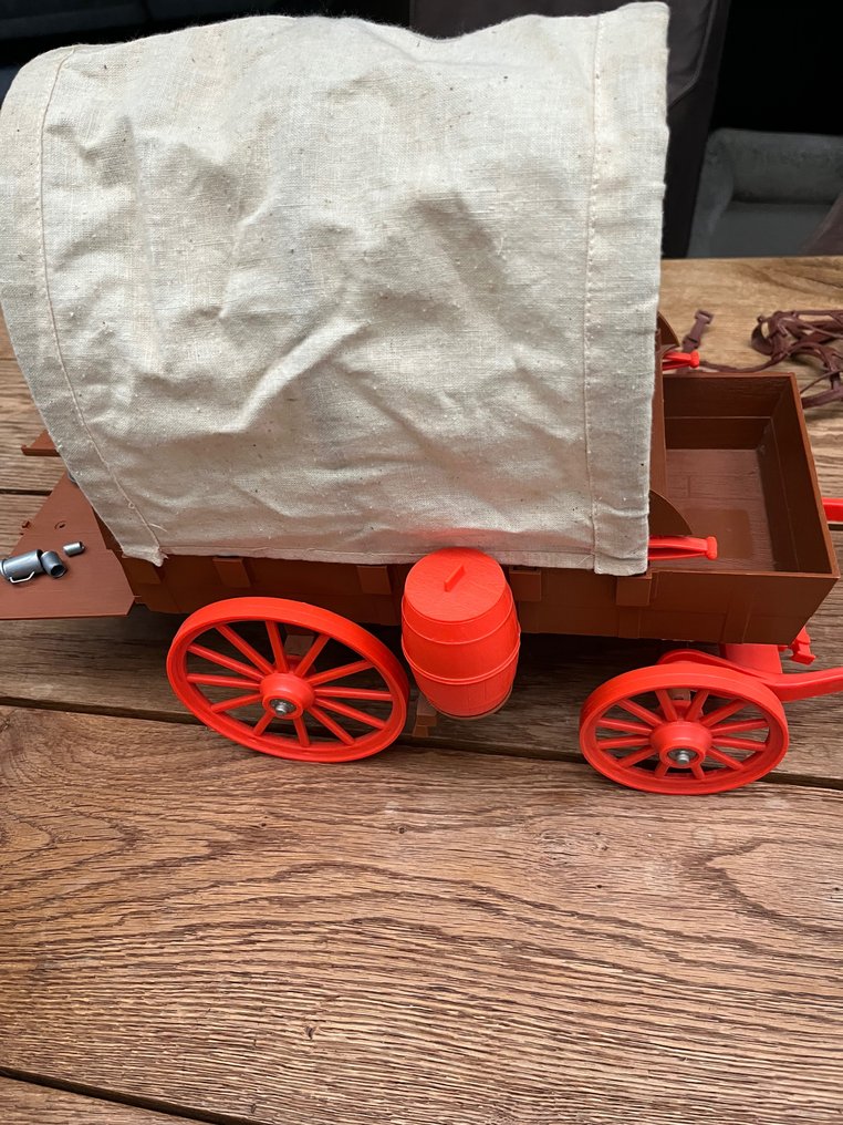 Marx Toys  - Véhicule-jouet The Lone Ranger Prarie Wagon - 1970-1980 - Pays-Bas #1.2