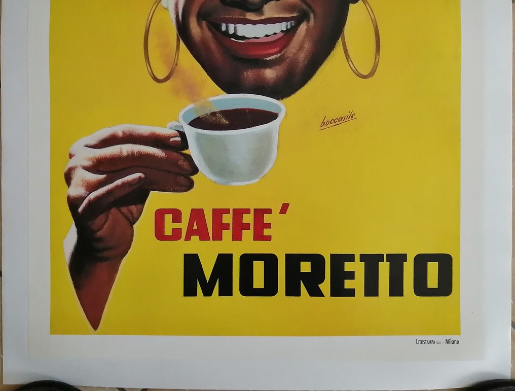 Gino Boccasile - Caffè Moretto - 1970s #2.1