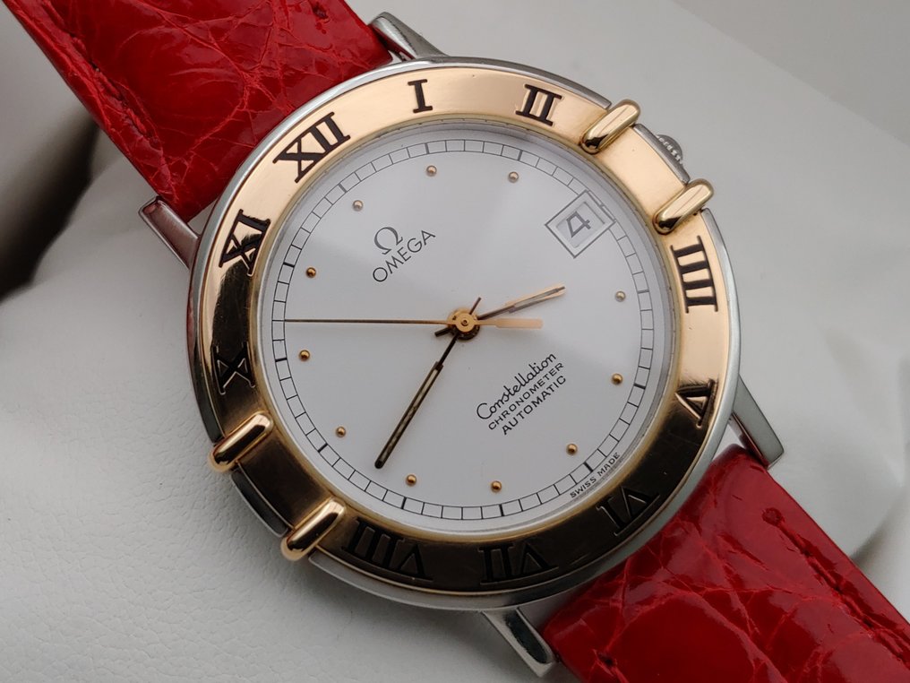 Omega - Constellation Chronometer Automatic Stell/Gold - Ohne Mindestpreis - 168.0075 - Herren - 1980-1989 #2.2