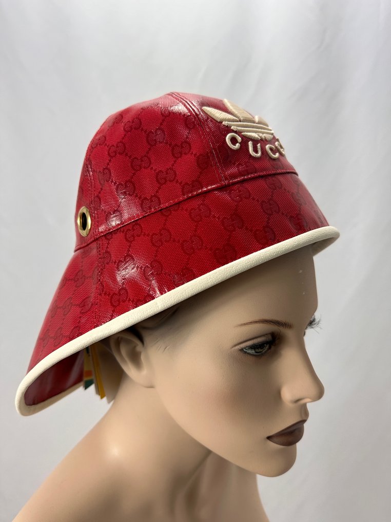 Gucci - Hatt - Blandade textilier, Bomull, Läder, Linne #2.1