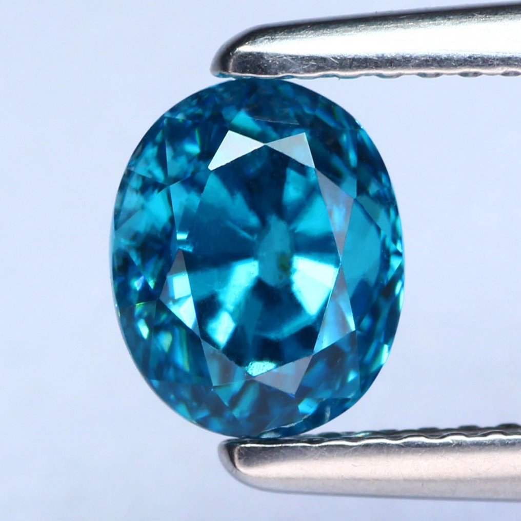 蓝色 锆石  - 3.11 ct - 国际宝石研究院（IGI） #2.1