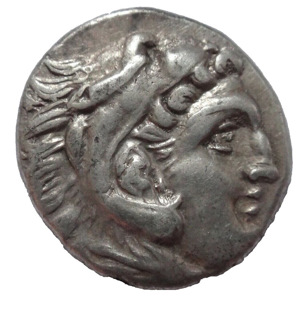 希腊（古代）. Alexander III 'the Great' (336-323 BC). Lampsakos.. Drachm #1.1