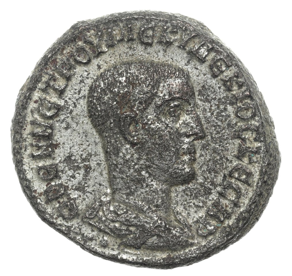 Roman Empire (Provincial), Syria. Seleucis & Pieria. Herennius Etruscus (AD 251). Tetradrachm (26mm; 10.49g; 5h). Antiochia ad Orontem, 5th officina 250-251 AD. / McAlee 1153e; Very Rare!  (No Reserve Price) #1.1