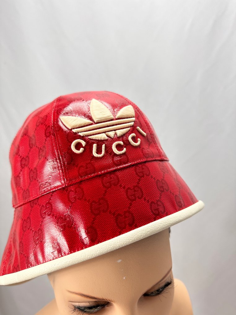 Gucci - Chapeau - Coton, Cuir, Lin, Tissu mélangé #1.2
