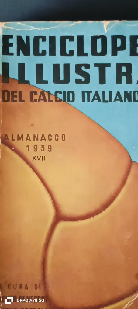 Italialainen Jalkapalloliiga - 1939 - Catalogue, Kuvitettu tietosanakirja italialaisesta jalkapallosta  #2.2