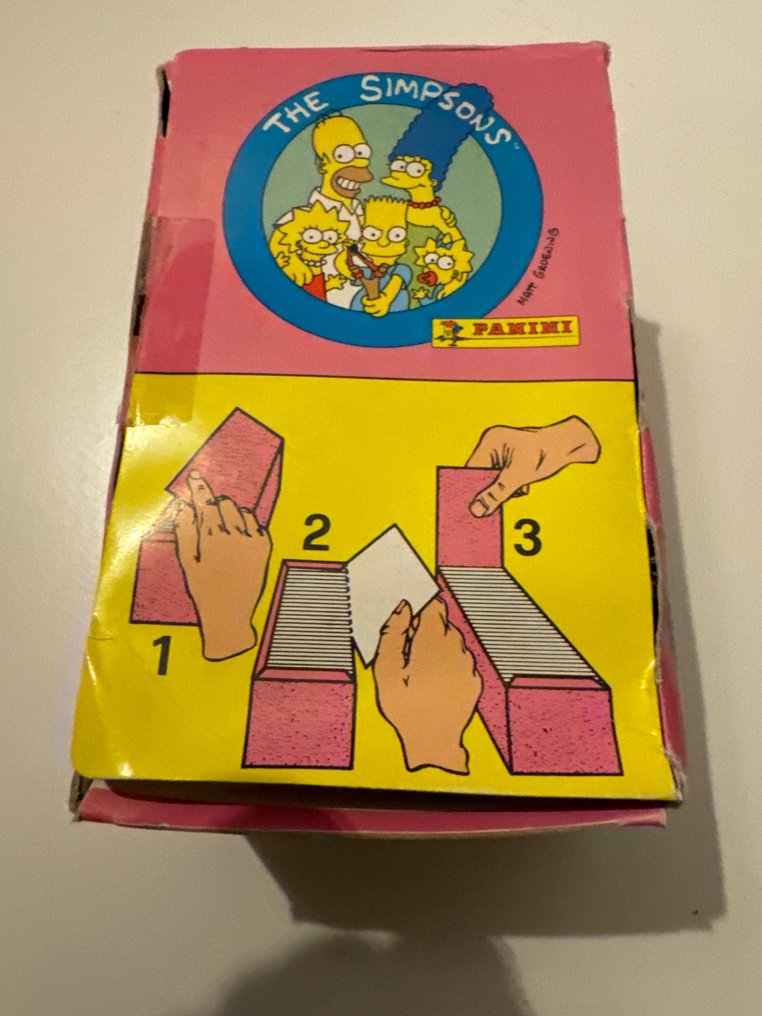 Panini - The Simpsons 1991 - 100 packs edition Sealed box #1.1