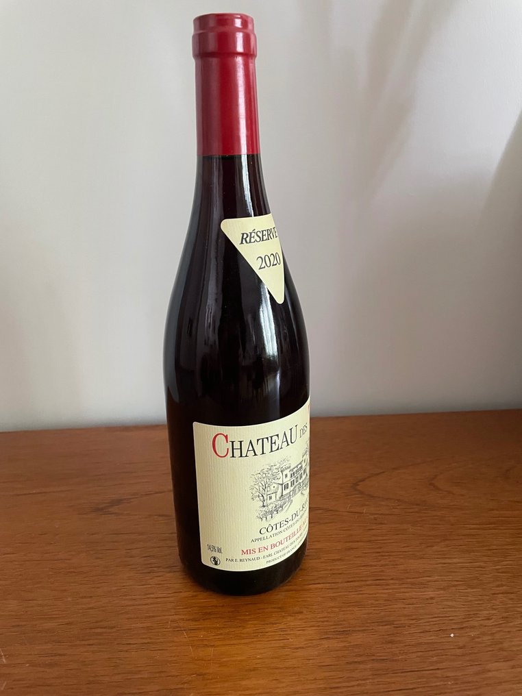 2020 E. Reynaud, Chateau des Tours - Côtes du Rhône - 1 Pullo (0.75L) #2.1