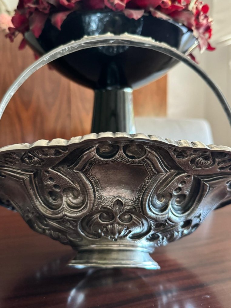 果籃 - .833 銀 - 银制水果篮8 #4.3