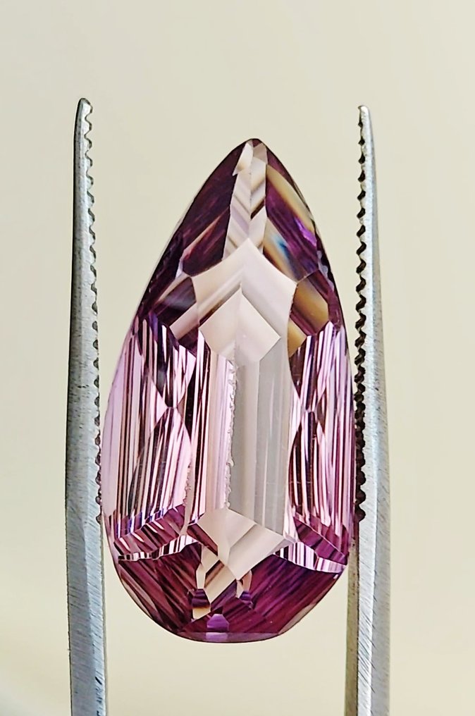 紫水晶  - 19.74 ct - Instituto Gemólogico Español (IGE) #1.2