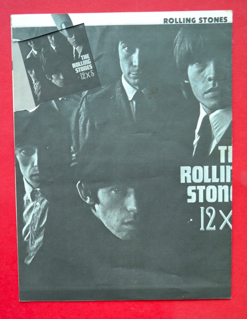 Rolling Stones - 12 X 5/ Great Japan Release With OBI - LP - Japanske udgivelser, Mono - 1976 #3.1