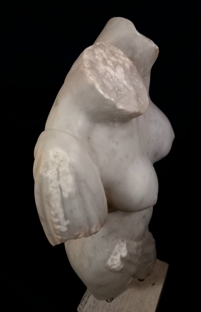Popiersie, Nudo femminile stile neoclassico - 107 cm - Marmur #1.2