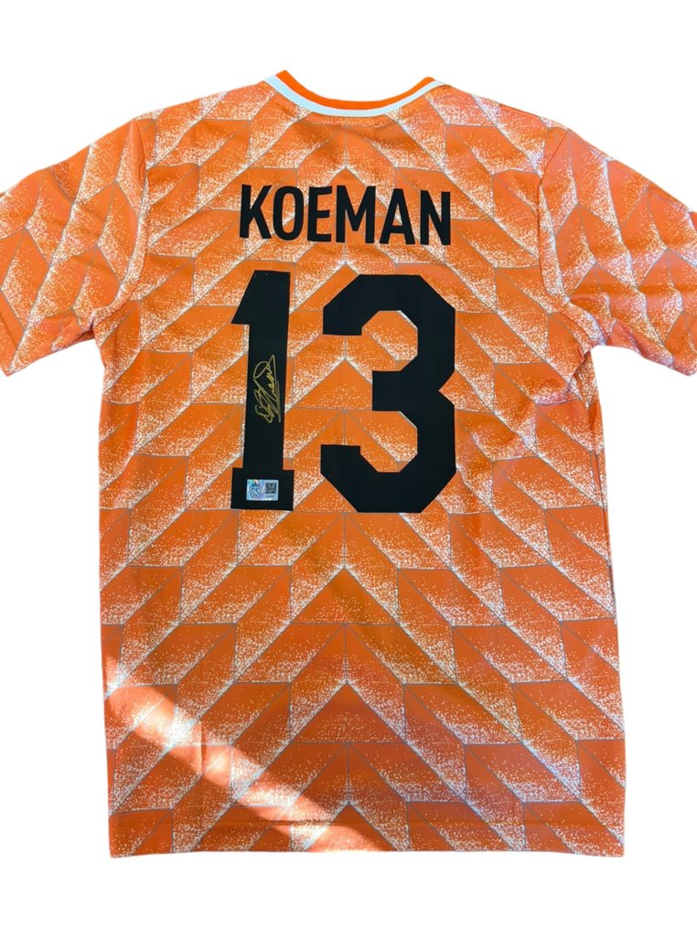 Nederland - Världsmästerskap i fotboll - Erwin Koeman - Fotbollströja #1.1