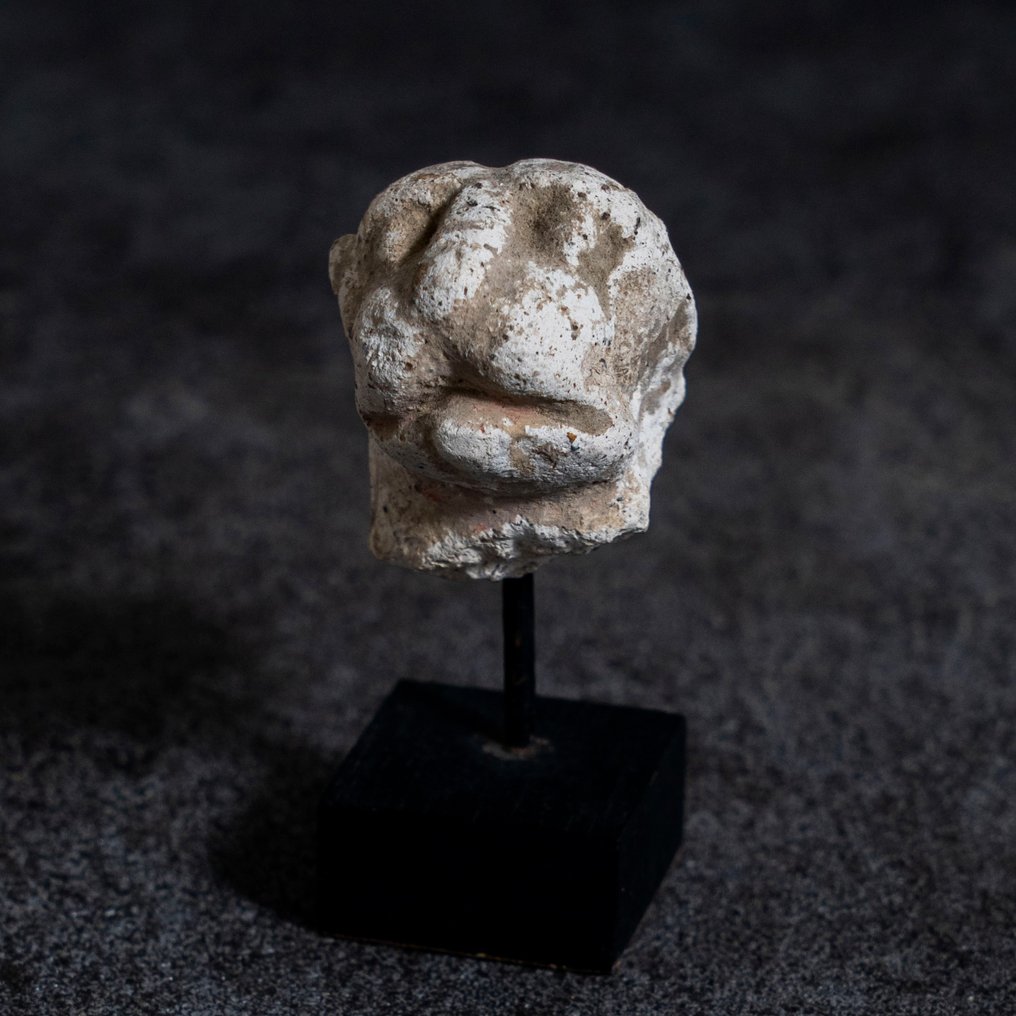 Gandhara Stukkó Oroszlán feje – Kr.u. 3-5. század #2.1