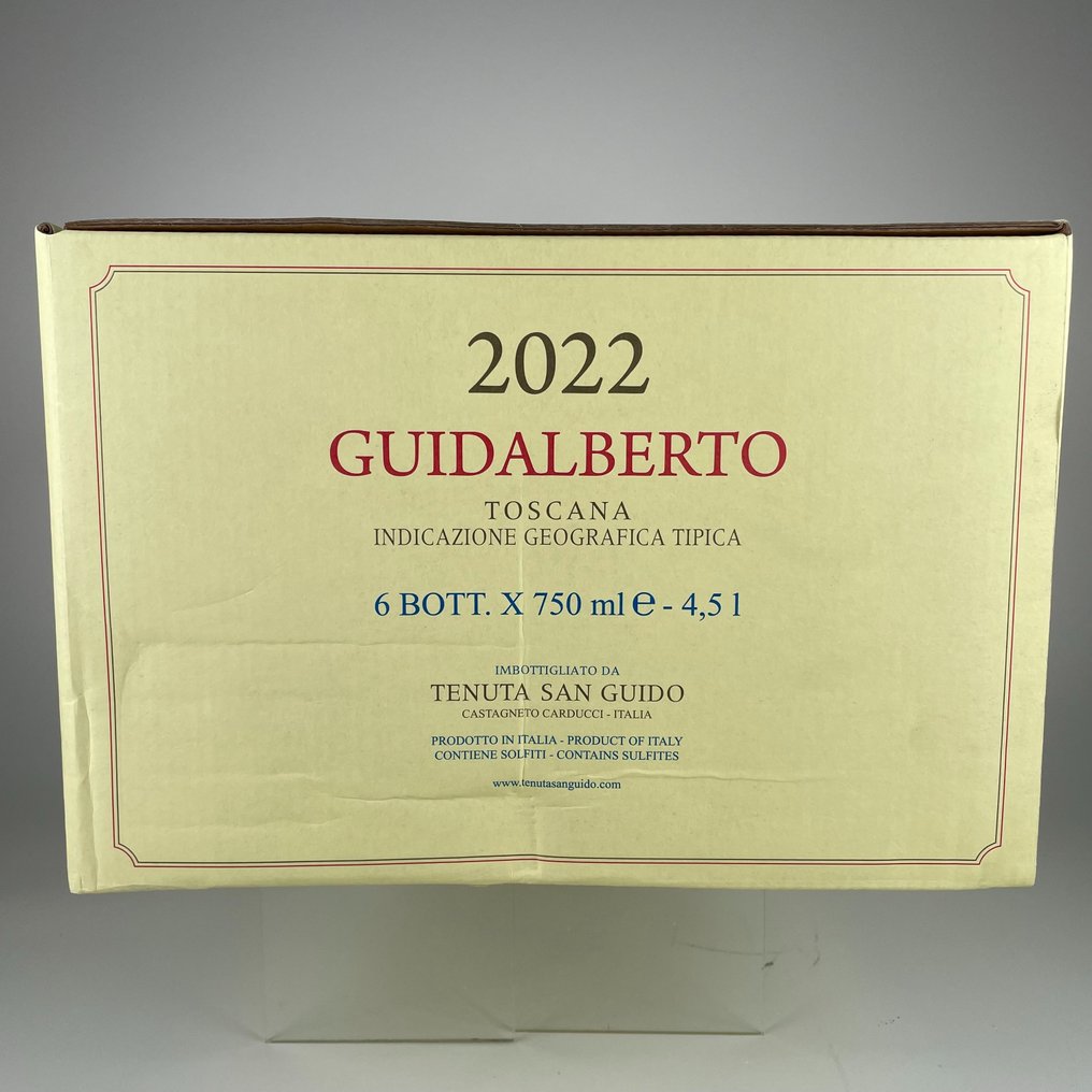 2022 Tenuta San Guido, Guidalberto - 托斯卡納 IGT - 6 瓶 (0.75L) #2.1