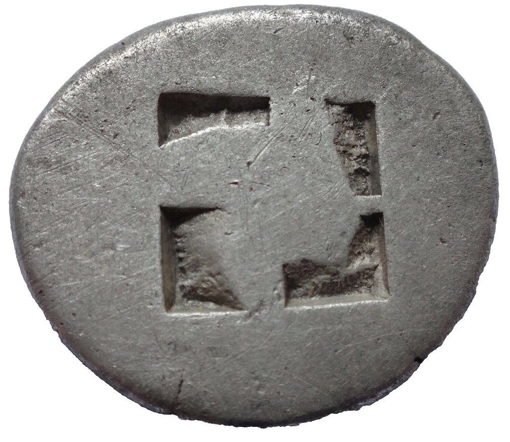 Grécia (antiga). THRACE. Thasos. (Circa 500-480 BC). Stater #1.2